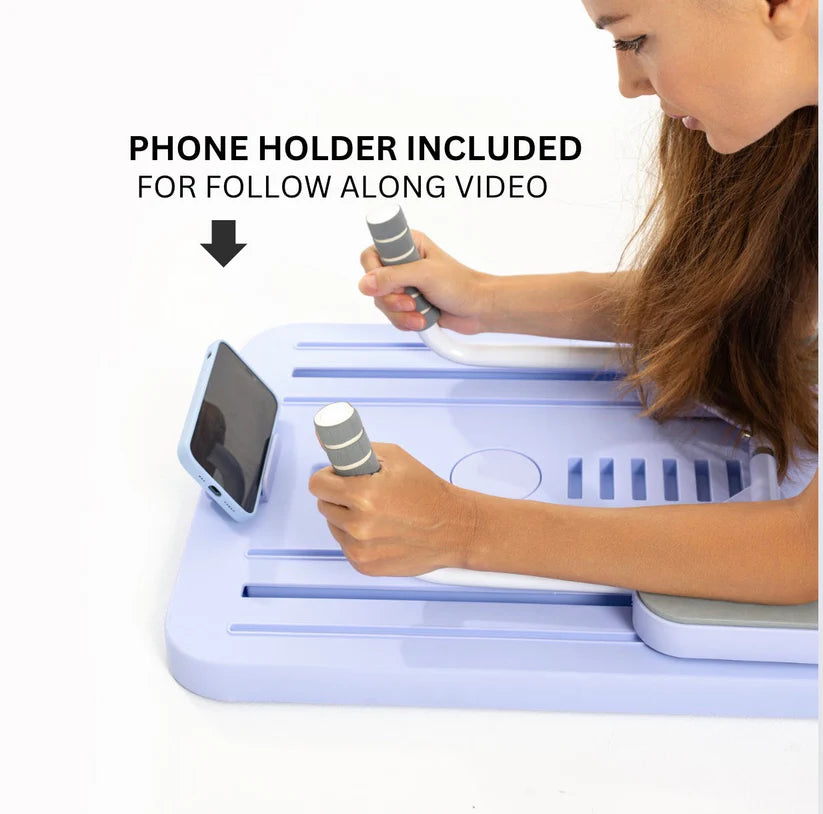 Foldable Pilates & Core Workout Board – Full Body Home Gym Trainer +4 Free Gifts
